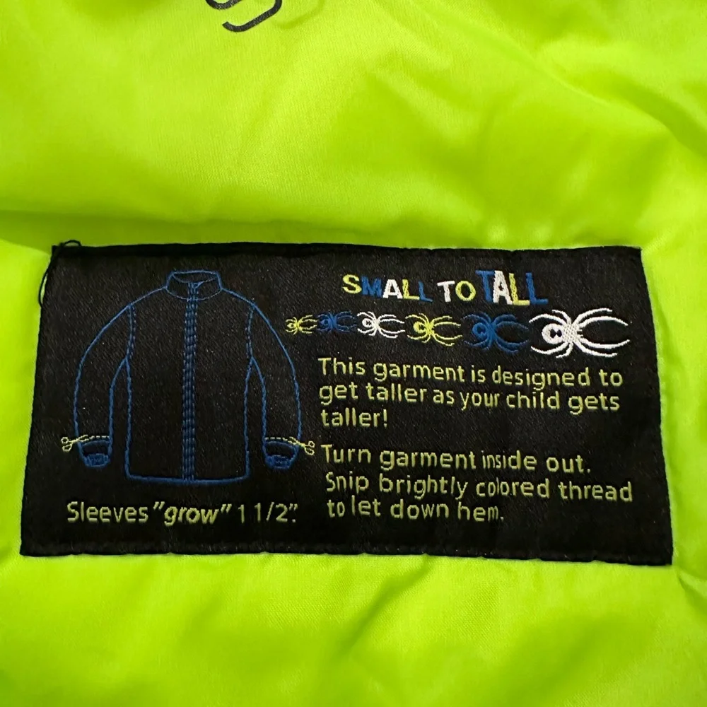 Spyder kids ski coat - Picture 4 of 6